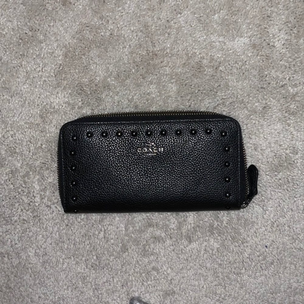 Black Coach wallet